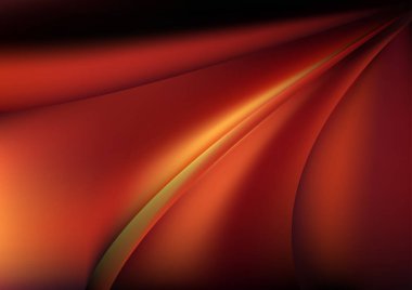 Kırmızı Kahverengi Dijital Arkaplan Vektör İllüstrasyon Tasarımı