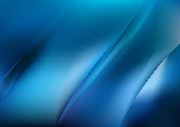 Bleu Électrique Bleu Multicolore Fond Vectoriel Illustration Design — Image vectorielle