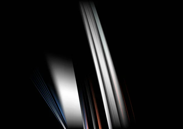 ブラックライン美しい背景ベクトルイラストデザイン — ストックベクタ
