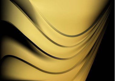 Sarı Kapalı Modern Arkaplan Vektör İllüstrasyon Tasarımı