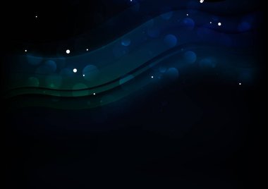 Mavi Siyah Yumuşak Arkaplan Vektör İllüstrasyon Tasarımı