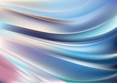 Mavi Turkuaz Yumuşak Arkaplan Vektör İllüstrasyon Tasarımı