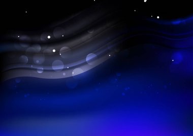 Mavi Işık Fütüristik Arkaplan Vektör Çizimi Tasarımı