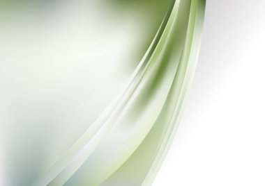 Yeşil Hat Pürüzsüz Arkaplan Vektör Çizimi Tasarımı