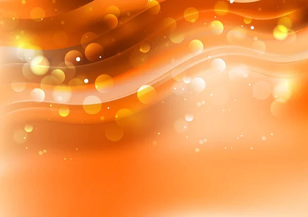 Illustration Vectorielle Fond Doux Orange Clair — Image vectorielle