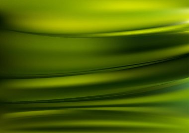 Yeşil Yaprak Özeti Vektör İllüstrasyon Tasarımı