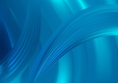 Mavi Turkuaz Renkli Arkaplan Vektör İllüstrasyon Tasarımı