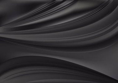 Siyah Satır Yumuşak Arkaplan Vektörü Resmetme Tasarımı