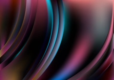 Mor Magenta Sanatsal Arkaplan Vektör İllüstrasyon Tasarımı