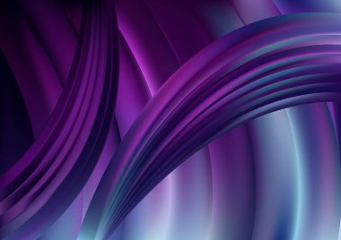 Mavi Mor Modern Arkaplan Vektör İllüstrasyon Tasarımı