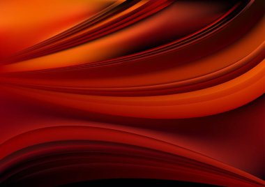 Turuncu Sarı Modern Arkaplan Vektör İllüstrasyon Tasarımı