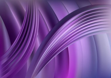 Mor Mavi Şablon Arkaplan Vektör Çizim Tasarımı