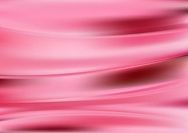 Pink Satin Decorative Background Vector Illustration Design — Stock Vector