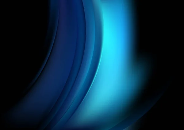 Blau Elektrisch Blau Moderner Hintergrund Vektor Illustration Design — Stockvektor