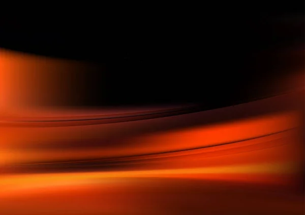 Orange Ciel Coloré Fond Vectoriel Illustration Design — Image vectorielle