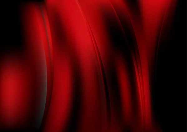 Luce Rossa Bella Sfondo Vettoriale Illustrazione Design — Vettoriale Stock