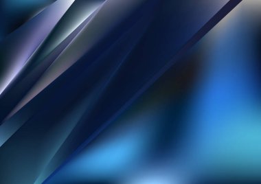 Mavi Elektrik Mavi Dijital Arkaplan Vektör İllüstrasyon Tasarımı