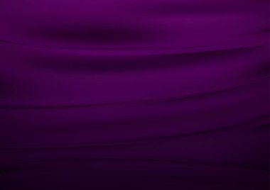 Violet Black Concept Vektör İllüstrasyon Tasarımı