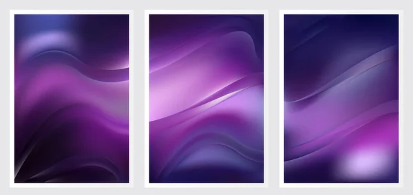 Azul Violeta Fondo Moderno Vector Ilustración Diseño — Archivo Imágenes Vectoriales