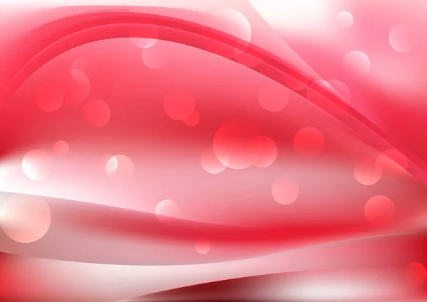 Red Heart Artistic Background Vector Illustration Design — стоковий вектор