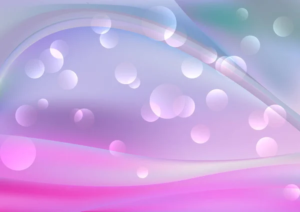 Ροζ Violet Fractal Φόντο Διάνυσμα Σχεδίαση Απεικόνισης — Διανυσματικό Αρχείο