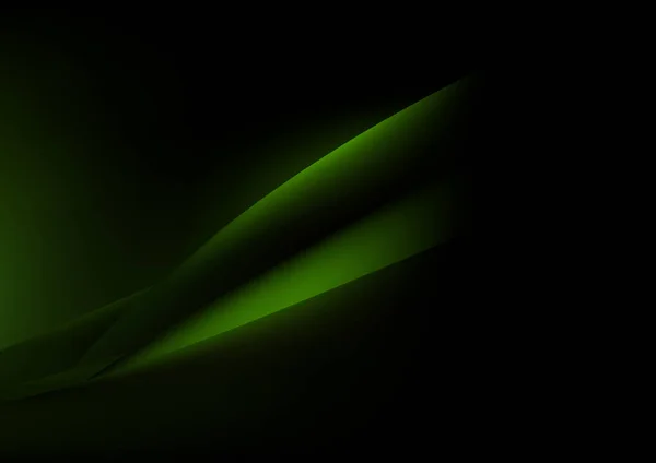 Зелене Світло Творчий Фон Векторні Ілюстрації Дизайн — стоковий вектор