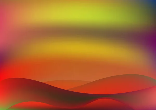 Orange Himmel Schöner Hintergrund Vektor Illustration Design — Stockvektor
