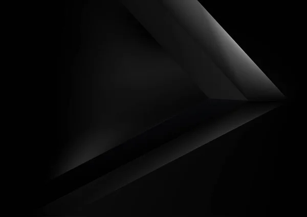 Oscuridad Negra Fondo Digital Vector Diseño Ilustración — Vector de stock
