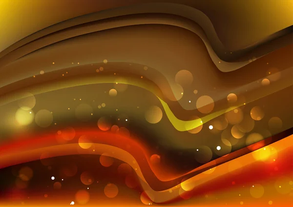 Дизайн Вектора Динамического Фона Оранжевого Неба — стоковый вектор