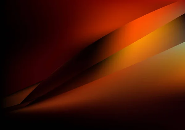 Orange Black Creative Background Vector Illustration Design — 스톡 벡터
