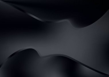 Siyah Tek Renkli Fotoğraf: Zarif Arkaplan Vektör Çizimi Tasarımı