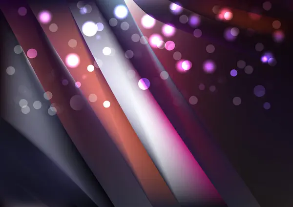 Licht Beleuchtung Fraktaler Hintergrund Vektor Illustration Design — Stockvektor