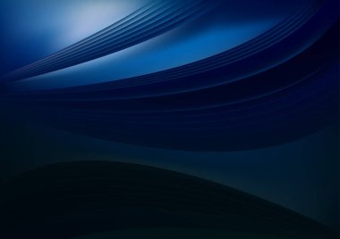 Mavi Siyah Yaratıcı Arkaplan Vektör Çizim Tasarımı