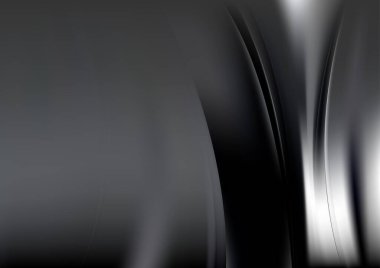 Siyah ve Beyaz Yaratıcı Arkaplan Vektör İllüstrasyon Tasarımı