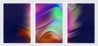 Mor Renklilik Modern Arkaplan Vektörü İllüstrasyon Tasarımı