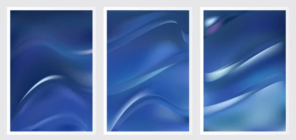 Μπλε Κοβάλτιο Μπλε Αφηρημένο Σχέδιο Εικονογράφησης Διανυσμάτων Υποβάθρου — Διανυσματικό Αρχείο
