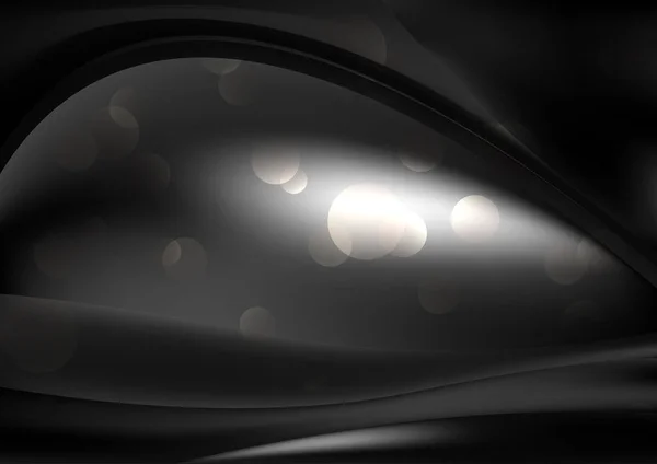 Conception Illustration Vectorielle Arrière Plan Coloré Lumière Noire — Image vectorielle