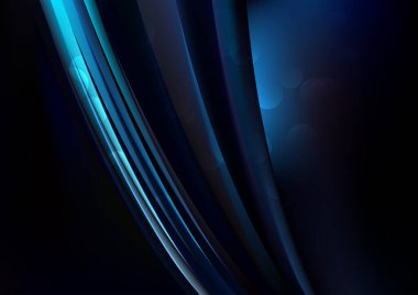 Mavi Işık Kavrama Arkaplan Vektörü Resmetme Tasarımı