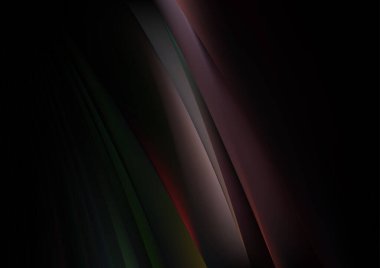 Siyah Işık Sanatsal Arkaplan Vektör Çizim Tasarımı