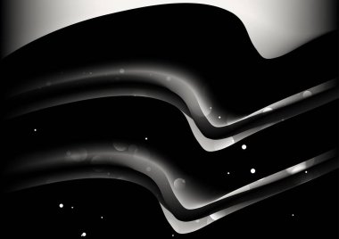 Beyaz Siyah ve Beyaz Yaratıcı Arkaplan Vektör İllüstrasyon Tasarımı