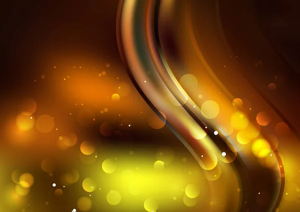 Κίτρινη Πορτοκαλί Μαλακό Φόντο Διάνυσμα Εικονογράφηση Σχεδιασμός — Διανυσματικό Αρχείο