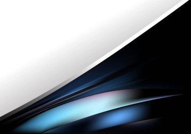 Mavi Satır Renkli Arkaplan Vektörü Resmetme Tasarımı