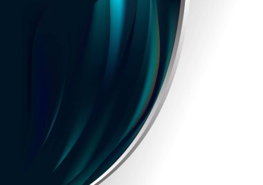 Mavi Yeşil Dijital Arkaplan Vektör Çizimi Tasarımı