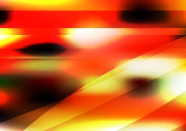 Turuncu Sarı Dijital Arkaplan Vektör İllüstrasyon Tasarımı