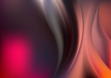 Kırmızı Pembe Dijital Arkaplan Vektör İllüstrasyon Tasarımı