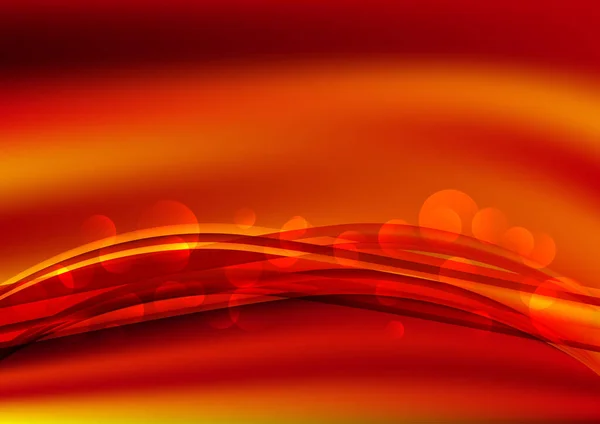 Κόκκινο Πορτοκαλί Λείο Φόντο Διάνυσμα Σχεδιασμός Εικονογράφησης — Διανυσματικό Αρχείο