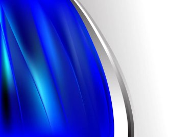 Mavi Elektrik Mavisi Güzel Arkaplan Vektör Çizimi Tasarımı