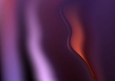 Mor Mavi Soyut Arkaplan Vektör İllüstrasyon Tasarımı