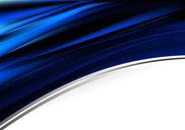 Mavi Satır Dekoratif Arkaplan Vektörü Resmetme Tasarımı