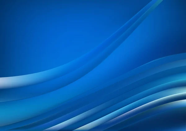 Bleu Turquoise Fractal Fond Vectoriel Illustration Design — Image vectorielle